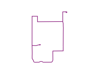 Map showing location of Purple: Purple